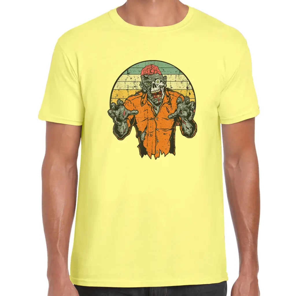 Zombie Orange Shirt T-Shirt - Tshirtpark.com