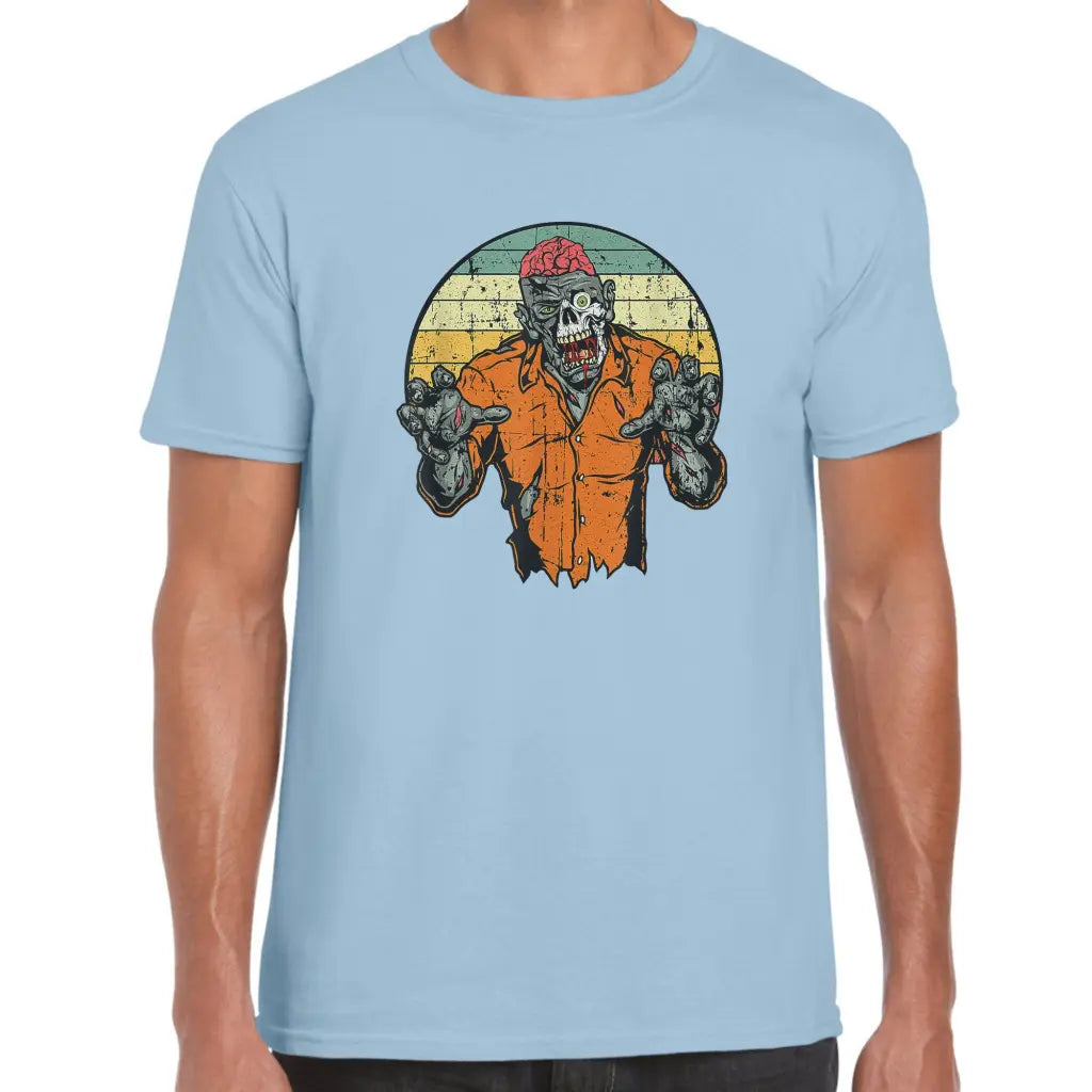 Zombie Orange Shirt T-Shirt - Tshirtpark.com