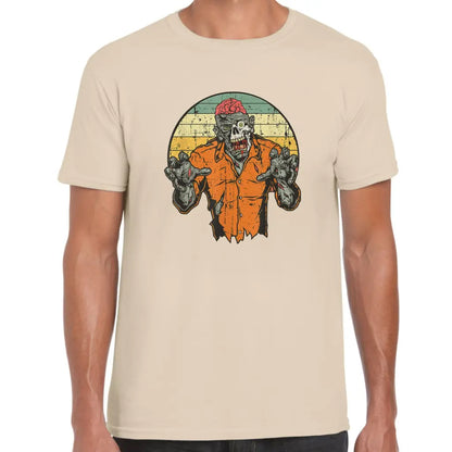 Zombie Orange Shirt T-Shirt - Tshirtpark.com