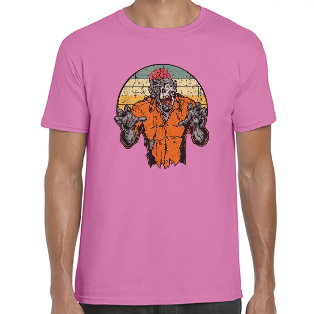 Zombie Orange Shirt T-Shirt - Tshirtpark.com