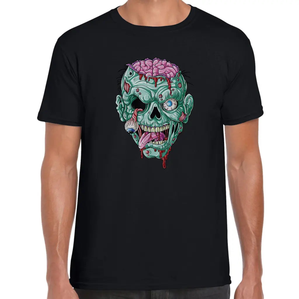 Zombie Popped Eye T-Shirt - Tshirtpark.com