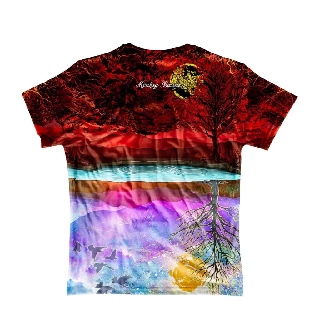 Zombie Reflection T-Shirt - Tshirtpark.com