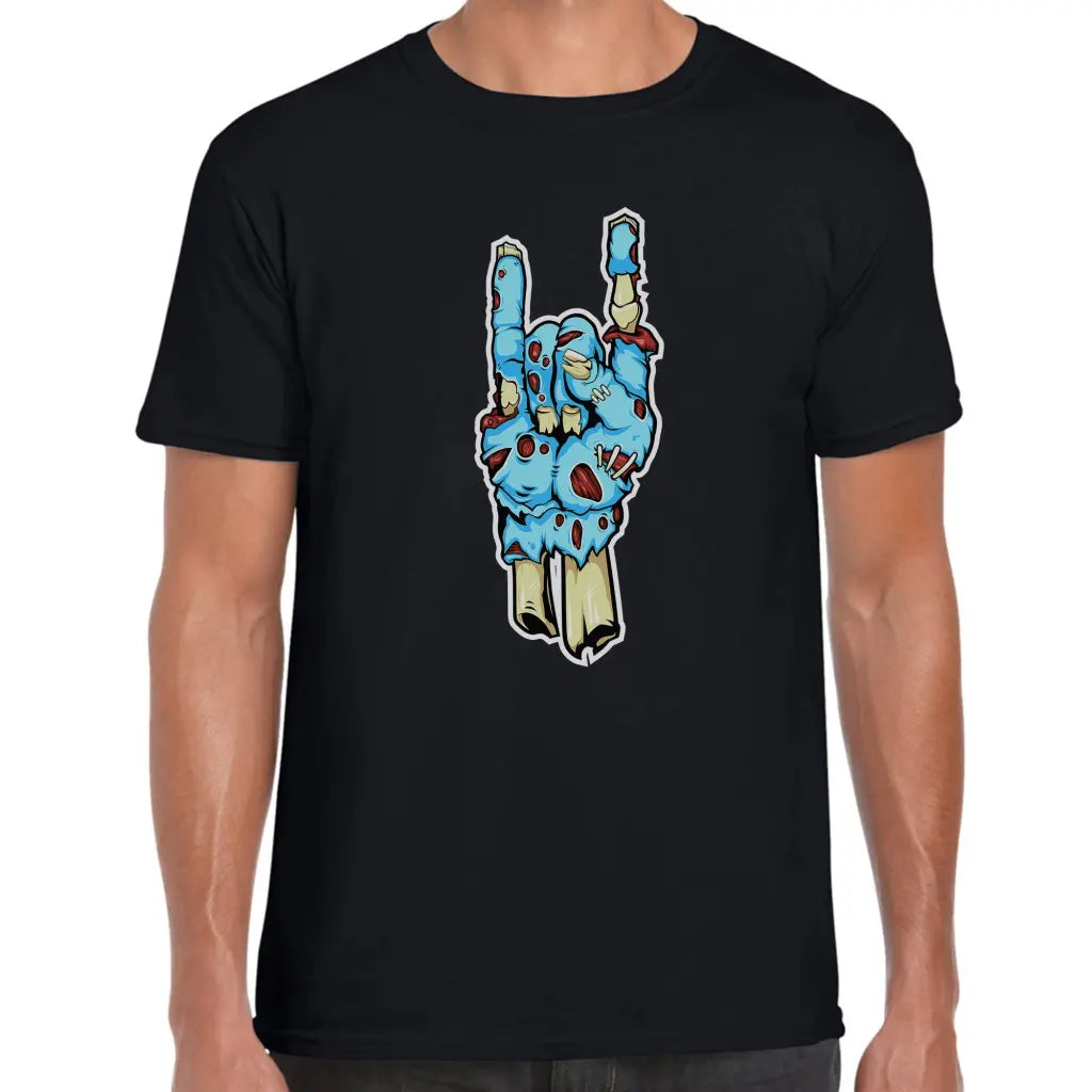 Zombie Rock Hands T-Shirt - Tshirtpark.com