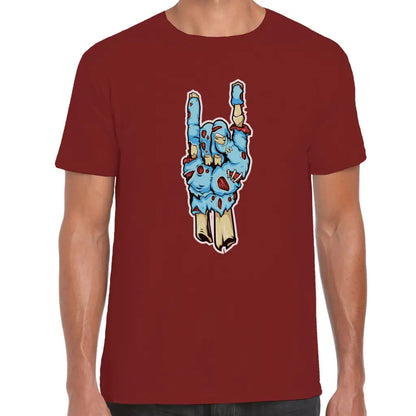 Zombie Rock Hands T-Shirt - Tshirtpark.com