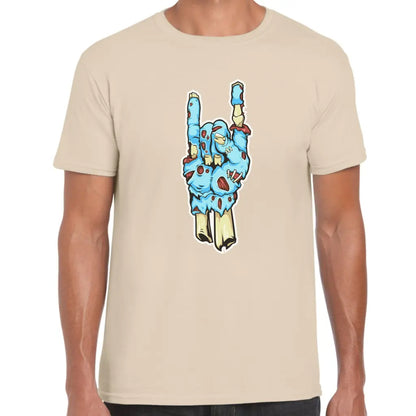 Zombie Rock Hands T-Shirt - Tshirtpark.com