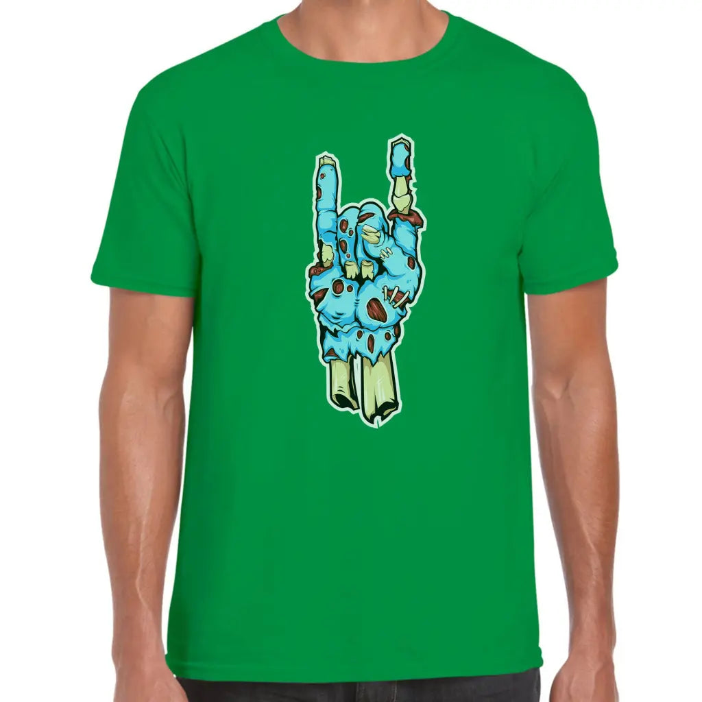 Zombie Rock Hands T-Shirt - Tshirtpark.com