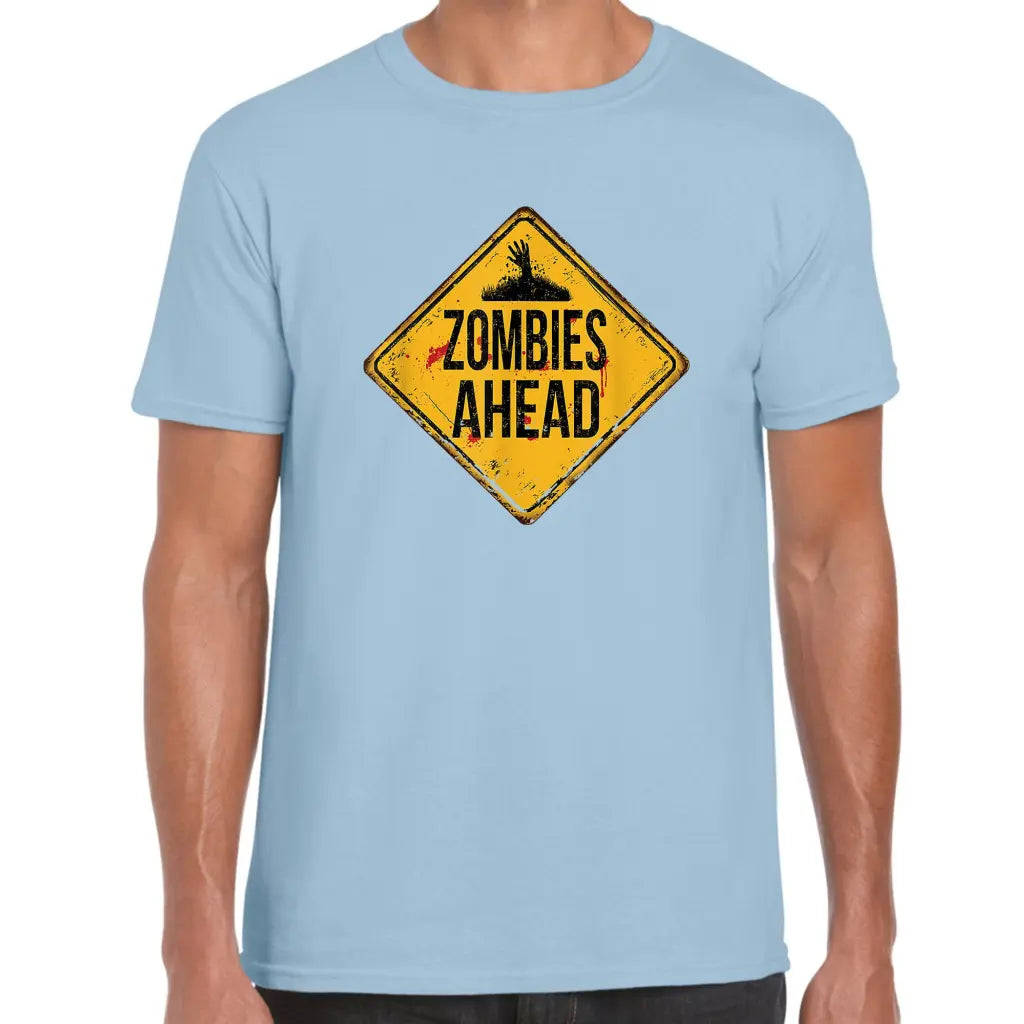 Zombies Ahead T-Shirt - Tshirtpark.com