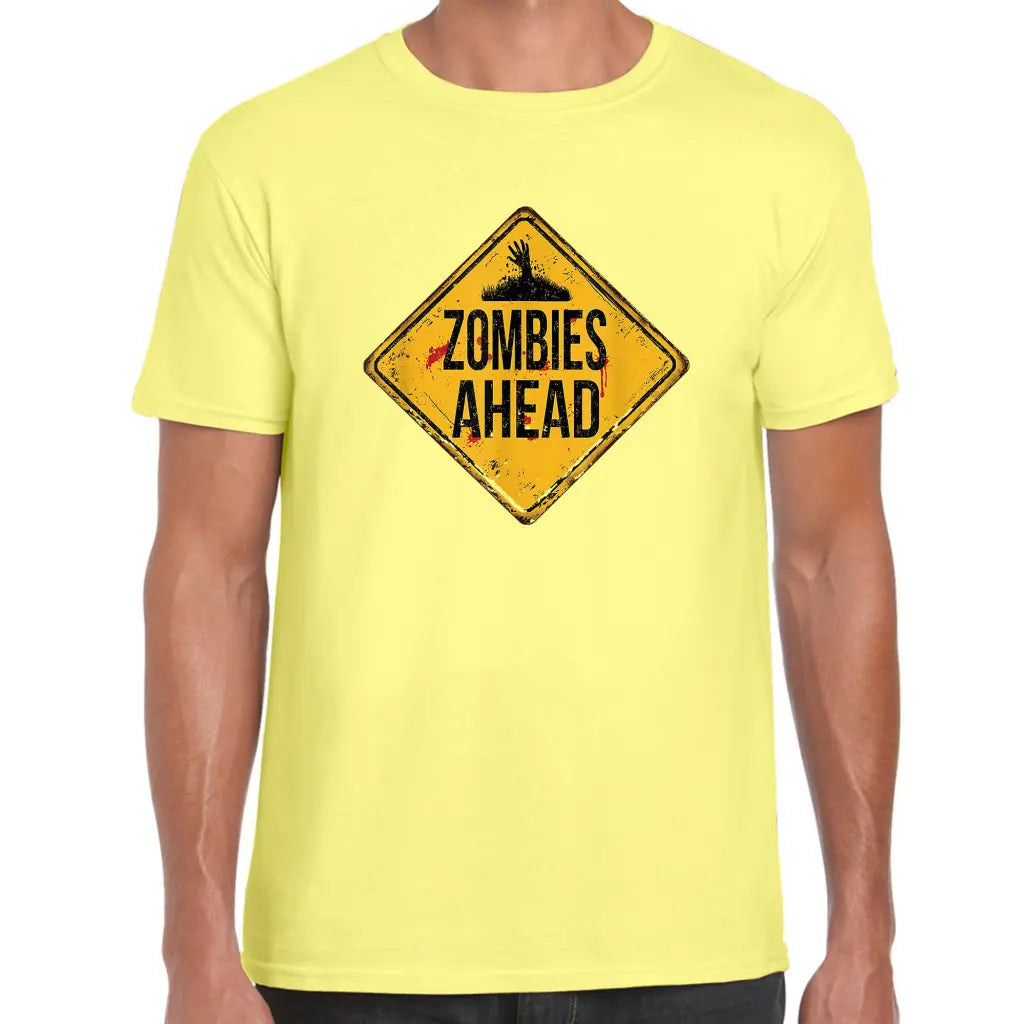 Zombies Ahead T-Shirt - Tshirtpark.com