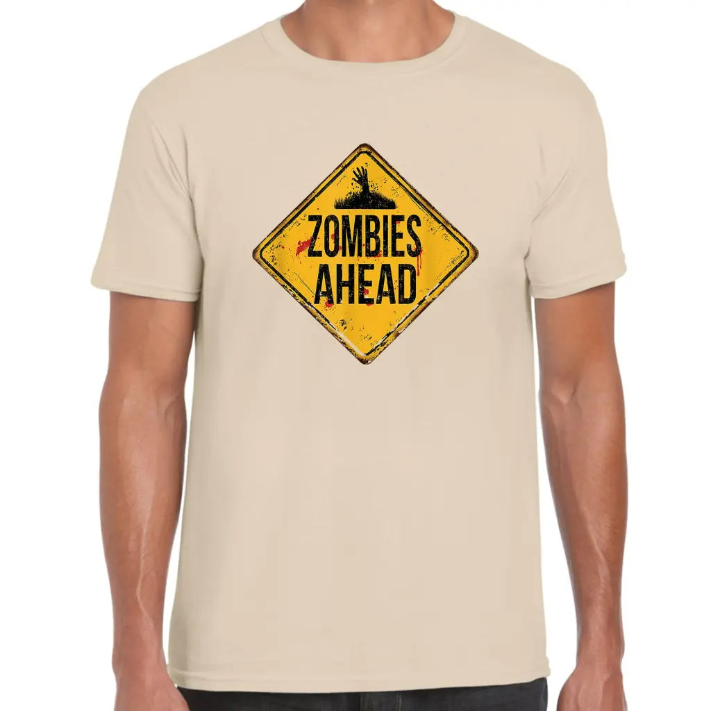 Zombies Ahead T-Shirt - Tshirtpark.com