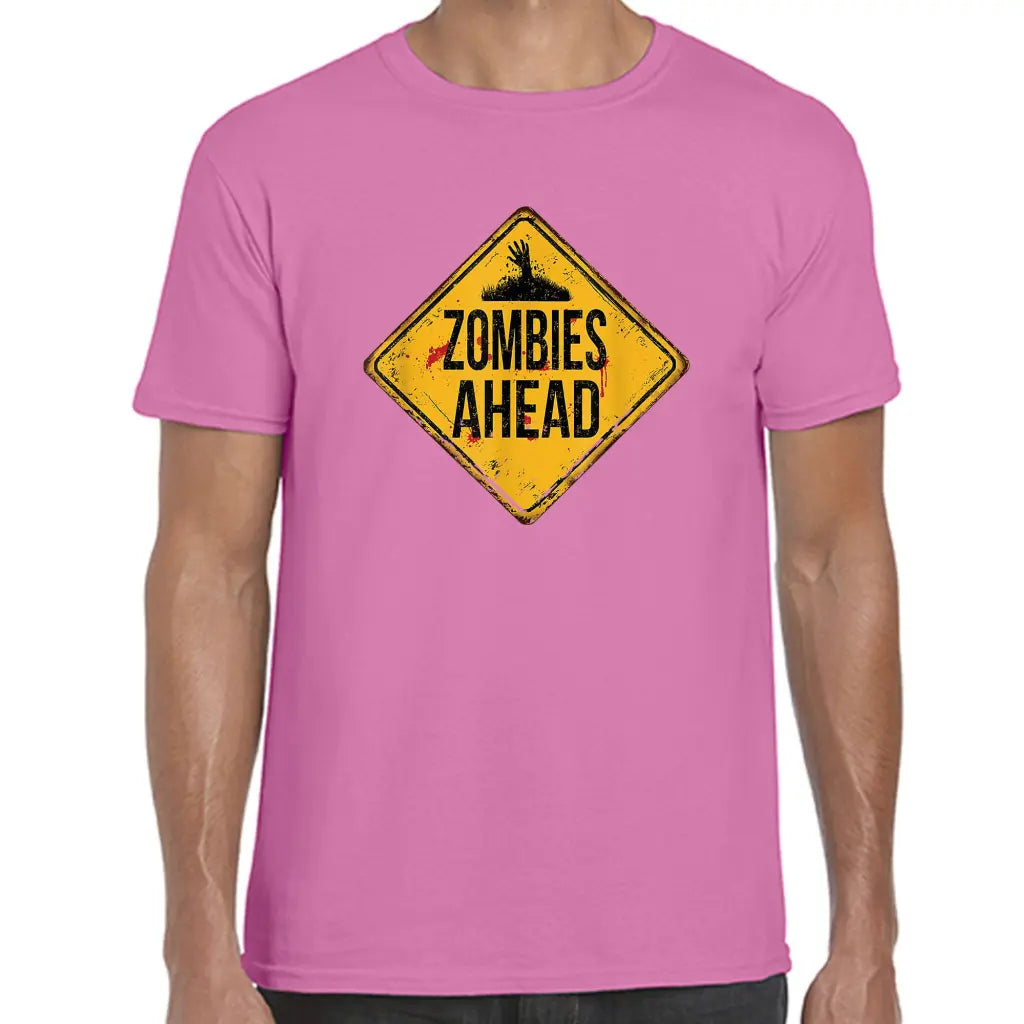 Zombies Ahead T-Shirt - Tshirtpark.com