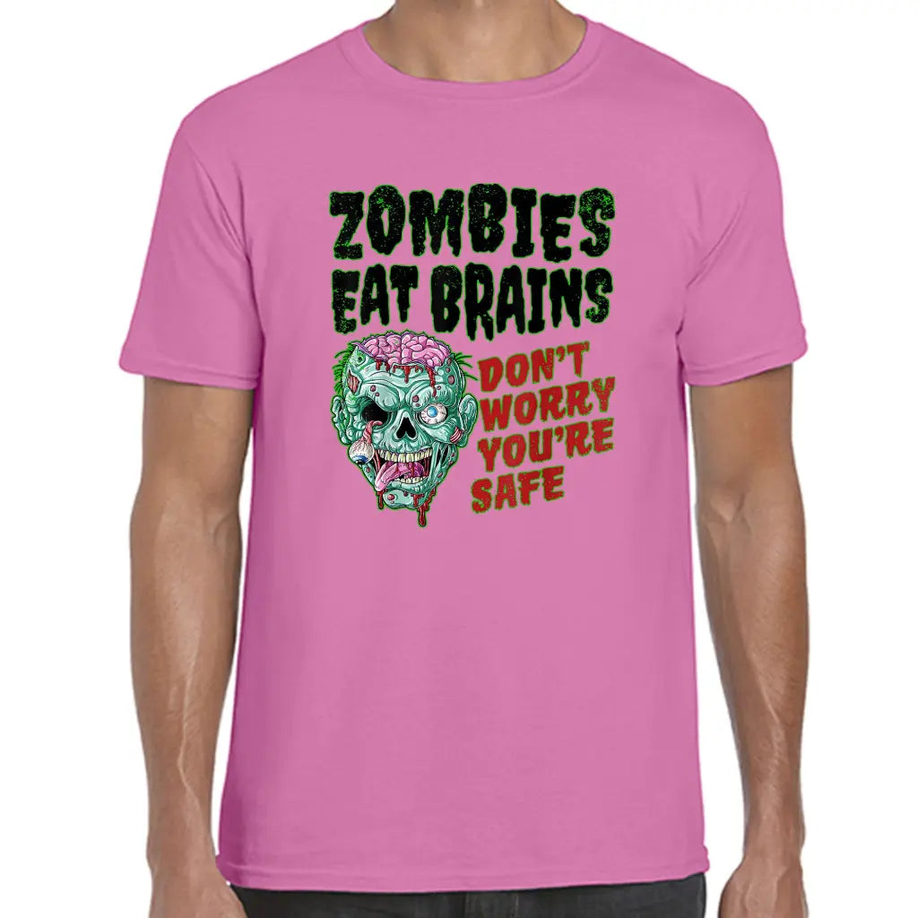 Zombies Eat Brains T-Shirt - Tshirtpark.com