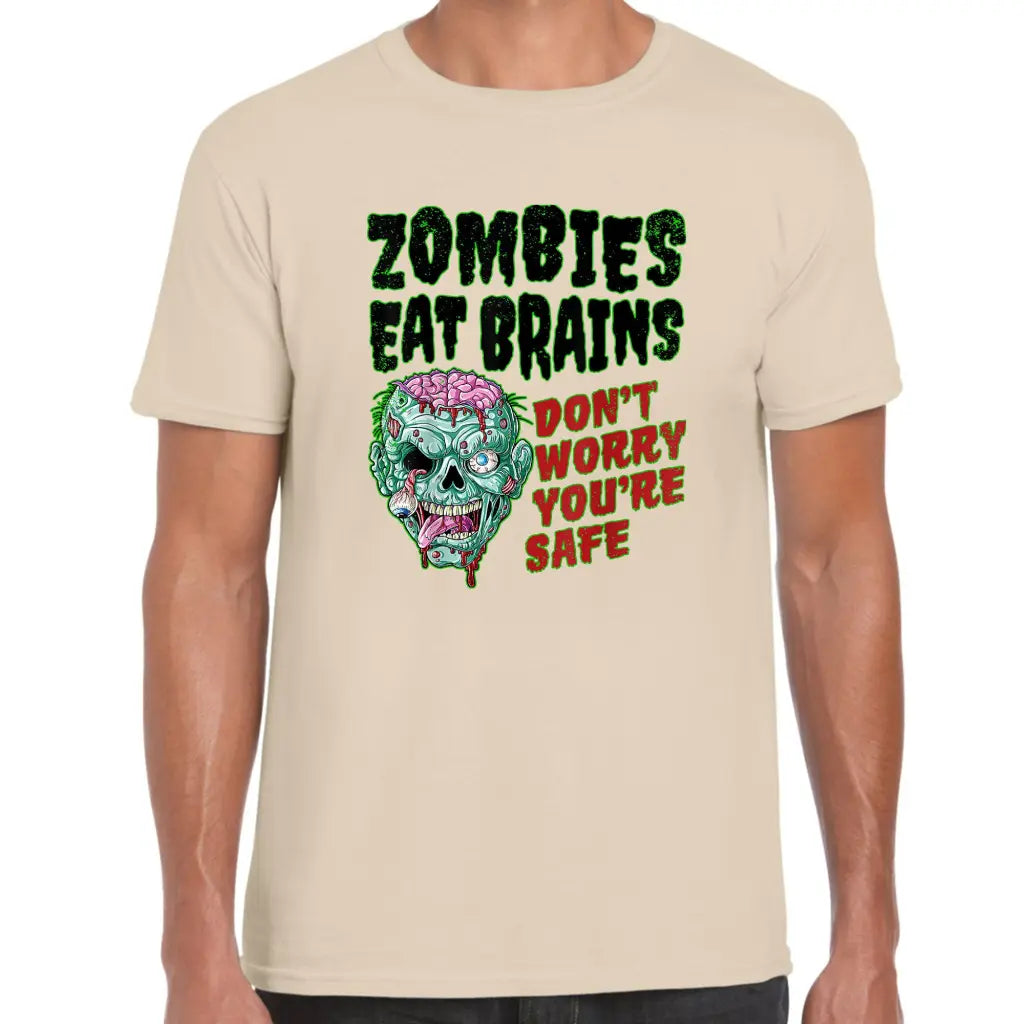 Zombies Eat Brains T-Shirt - Tshirtpark.com