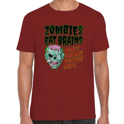 Zombies Eat Brains T-Shirt - Tshirtpark.com