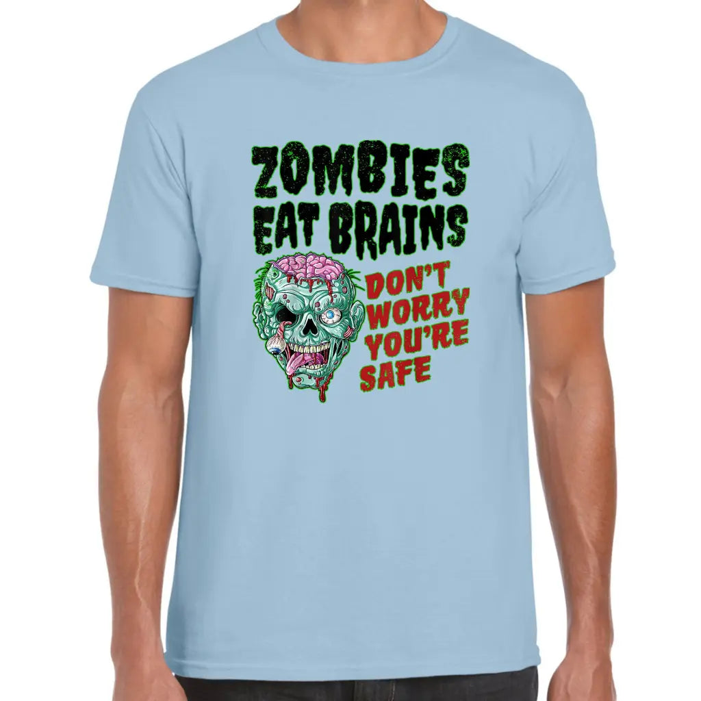 Zombies Eat Brains T-Shirt - Tshirtpark.com