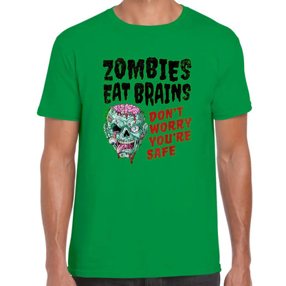 Zombies Eat Brains T-Shirt - Tshirtpark.com