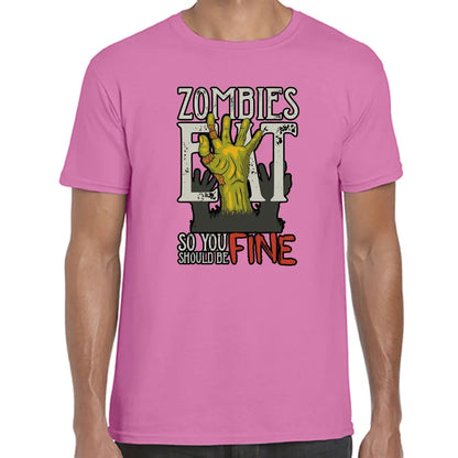 Zombies Eat Hand T-Shirt - Tshirtpark.com