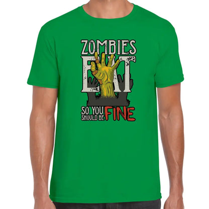 Zombies Eat Hand T-Shirt - Tshirtpark.com