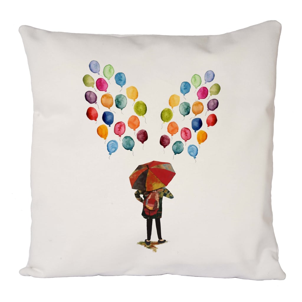 Balloon Umbrella Cushion Cover
