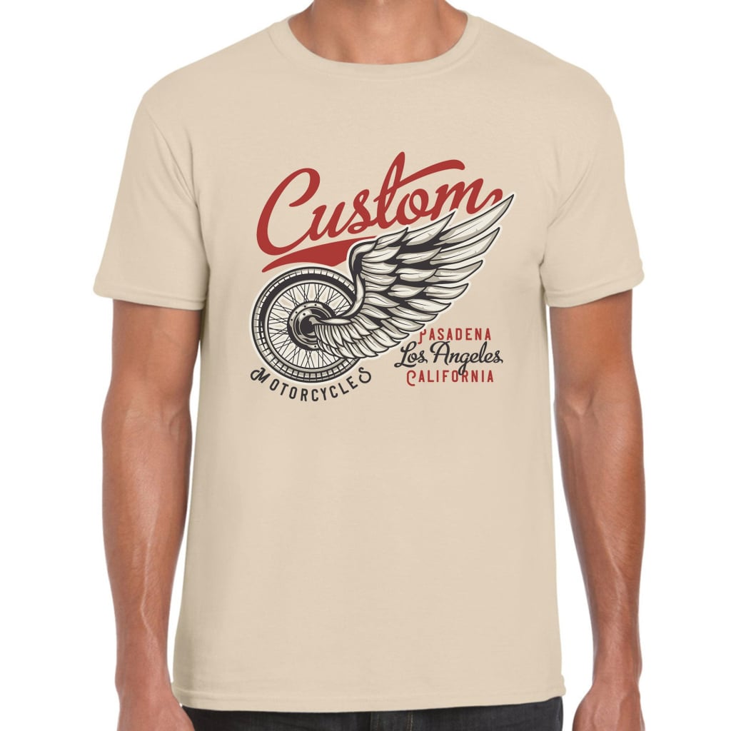 Custom Motorcycles California T-Shirt