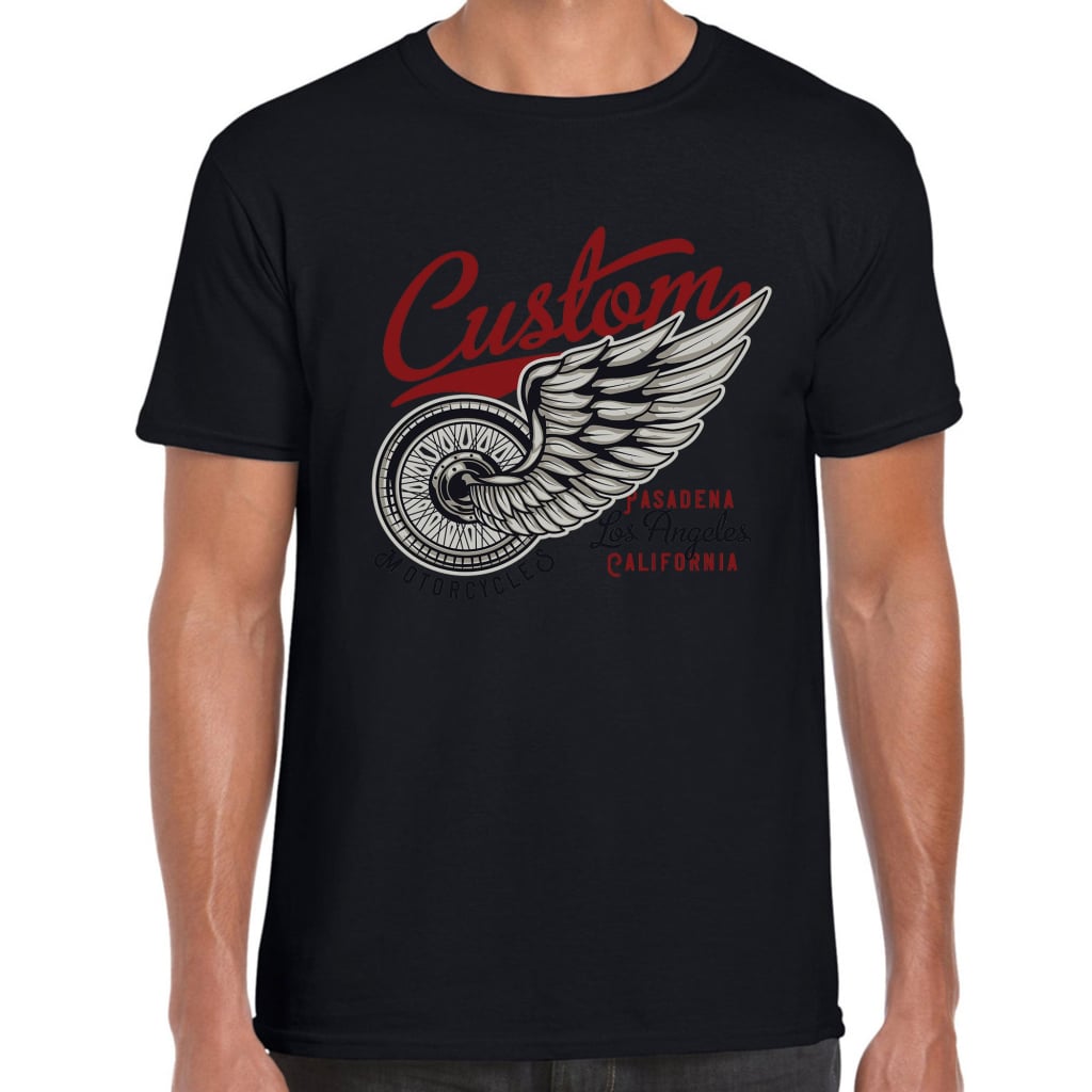 Custom Motorcycles California T-Shirt