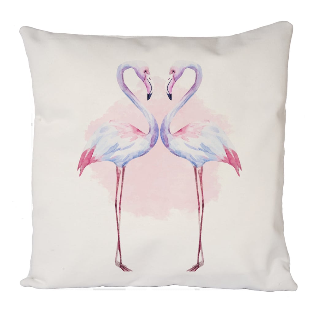 Flamingo Love Cushion Cover