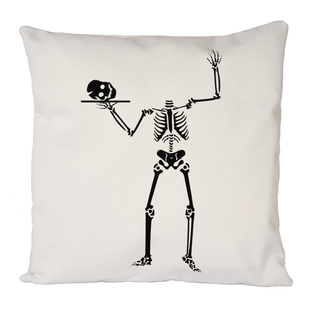 Funny Skeleton Cushion Cover