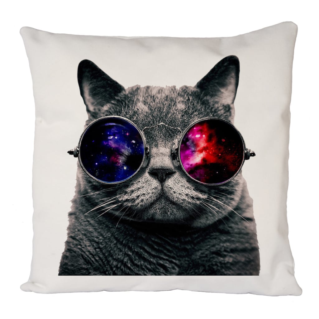 Galaxy Cat Cushion Cover
