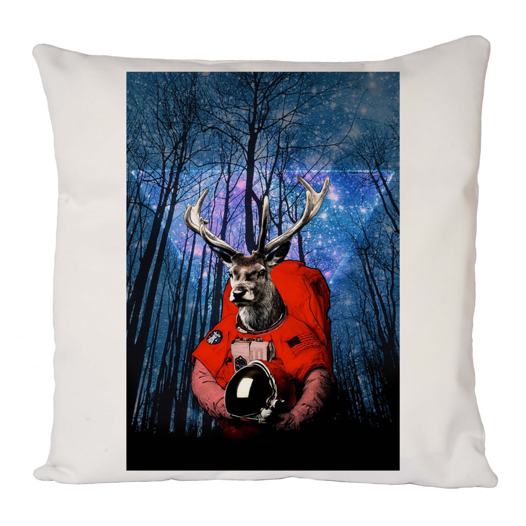 Galaxy Deer Cushion Cover