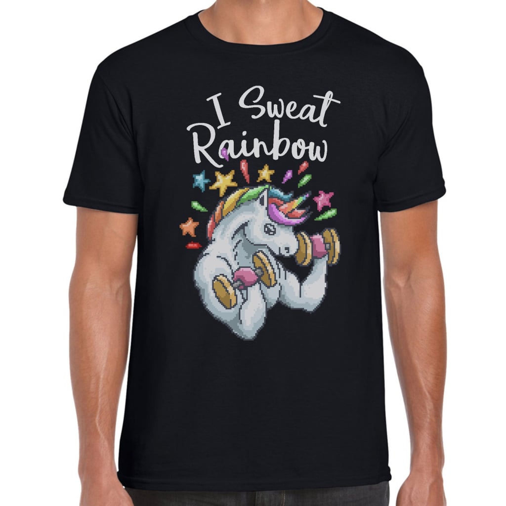 I Sweat Rainbow T-Shirt