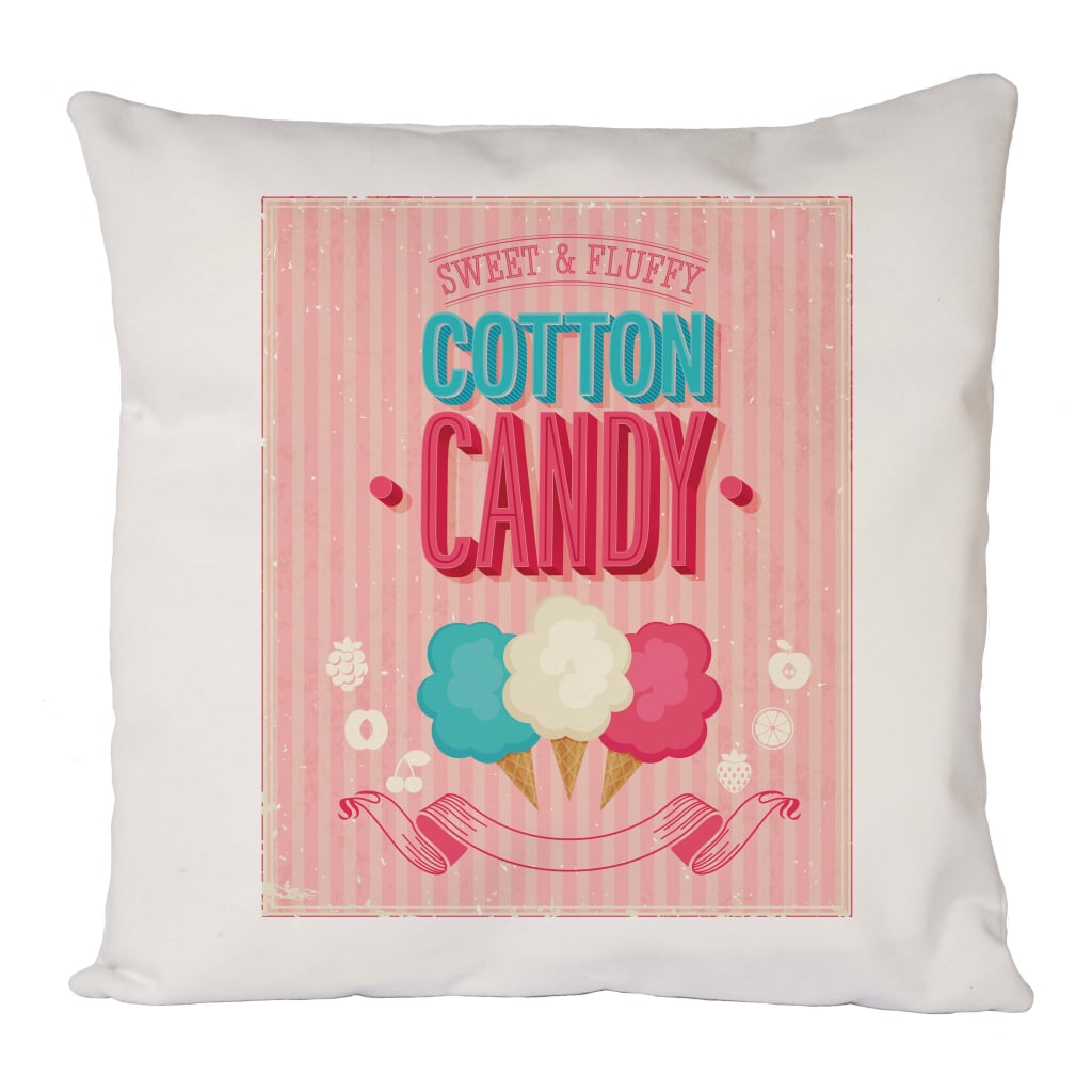 Pink Cotton Candy Cushion Cover