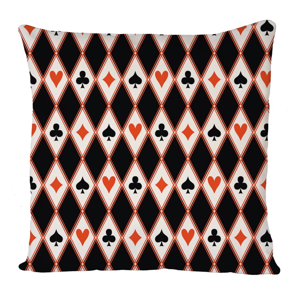 Playing Cards Cushion Cover