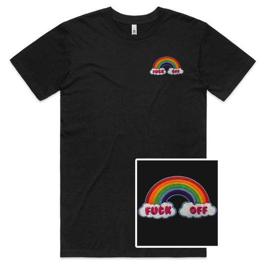 Rainbow Embroidery T-Shirt