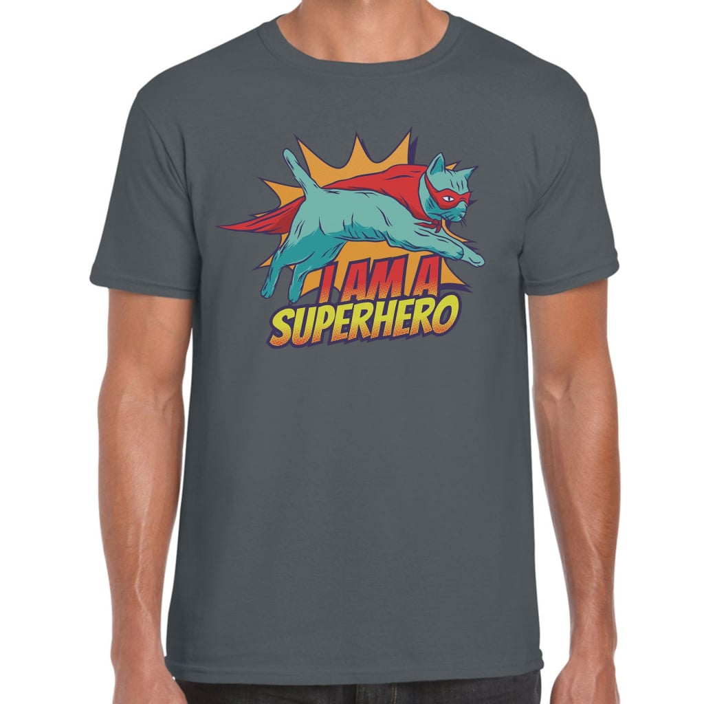 Superhero Cat T-Shirt