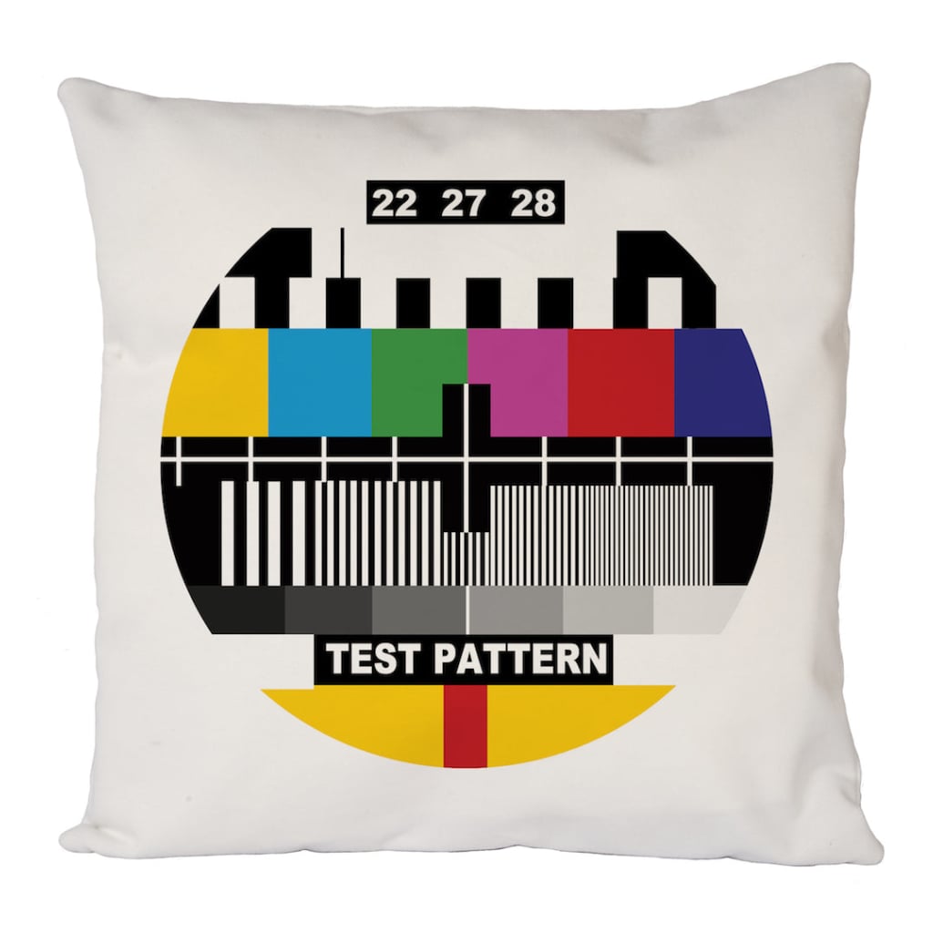 Test Pattern Cushion Cover