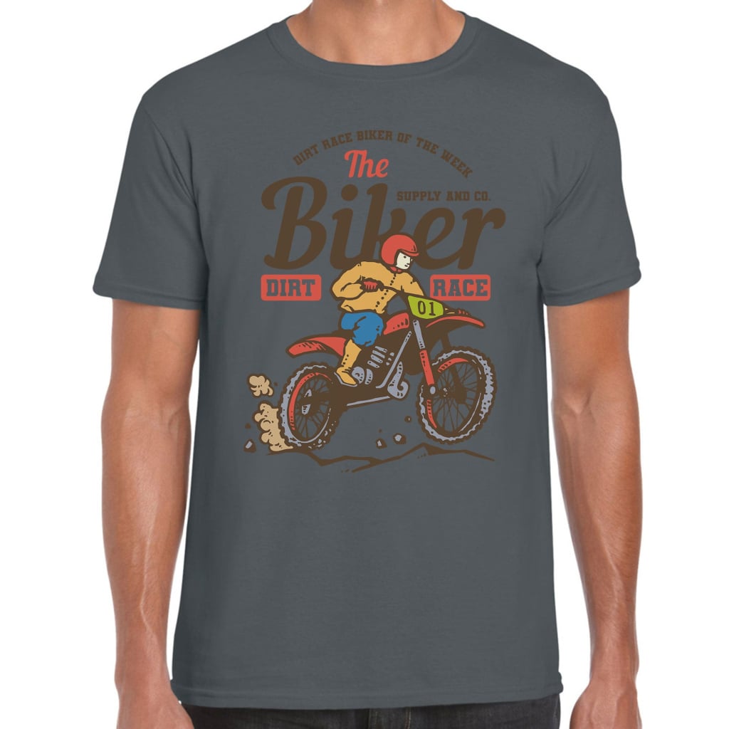 The Biker Dirt Race T-Shirt