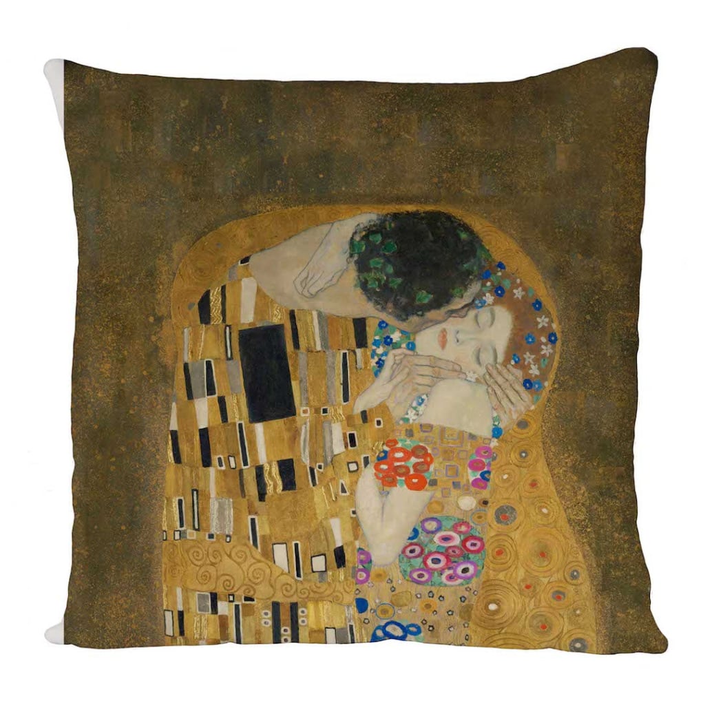 The Kiss Klimt Cushion Cover