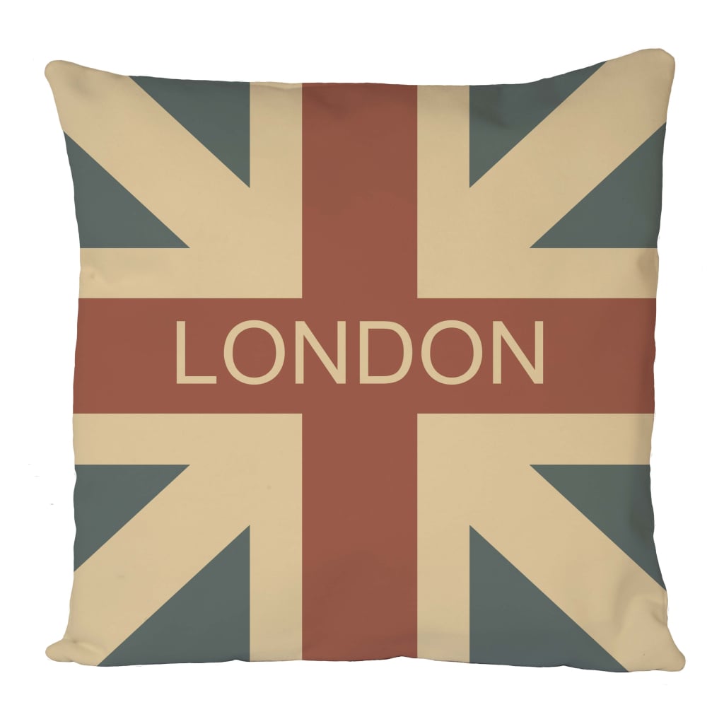 Vintage London Cushion Cover