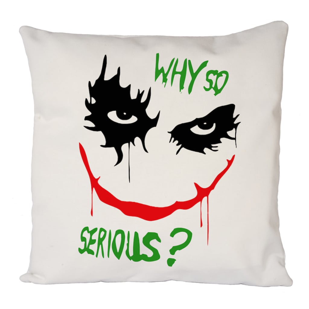 Why So Serious Cushion Cover