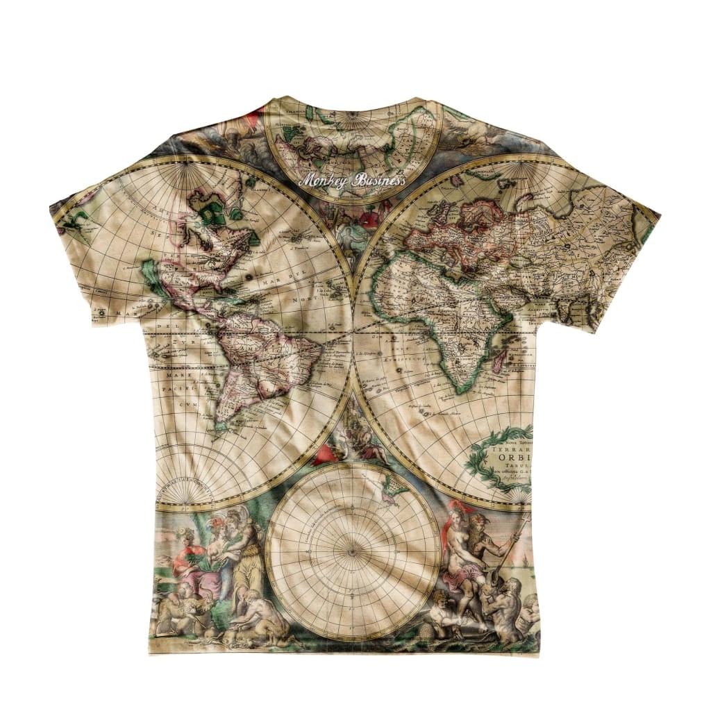 World Map T-Shirt - tshirtpark.com – TshirtPark